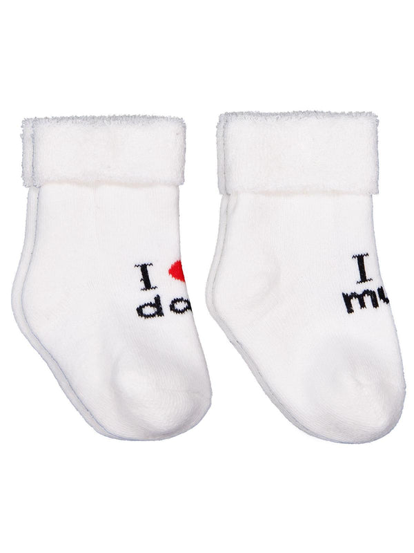 Civil Baby I Dad Kıvrık Havlu 6-18 Ay 2'li Bebek Kız Çorap Set