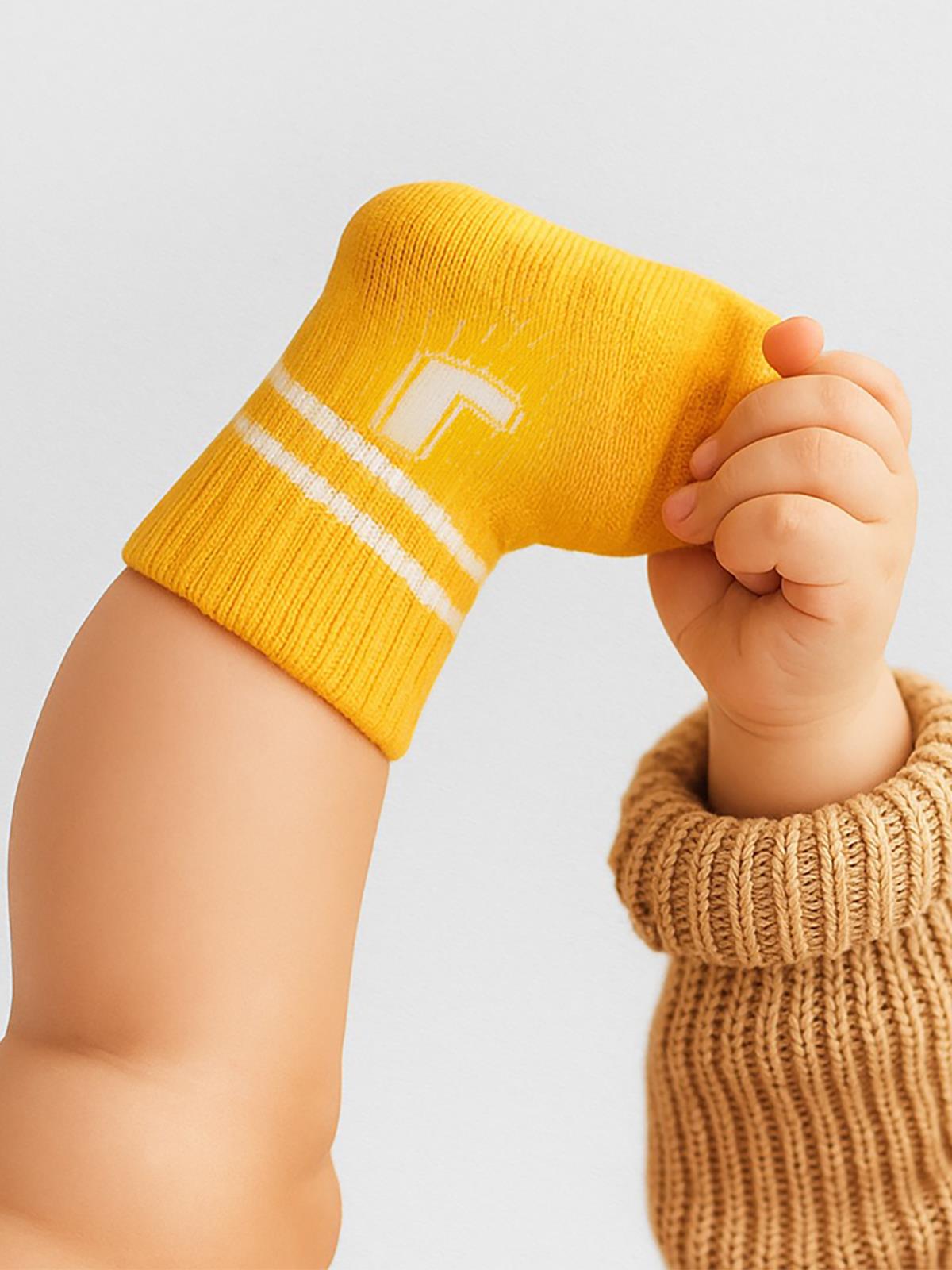 Civil Baby CVL 3'lü 6-18 Ay Bebek Erkek Çorap Set