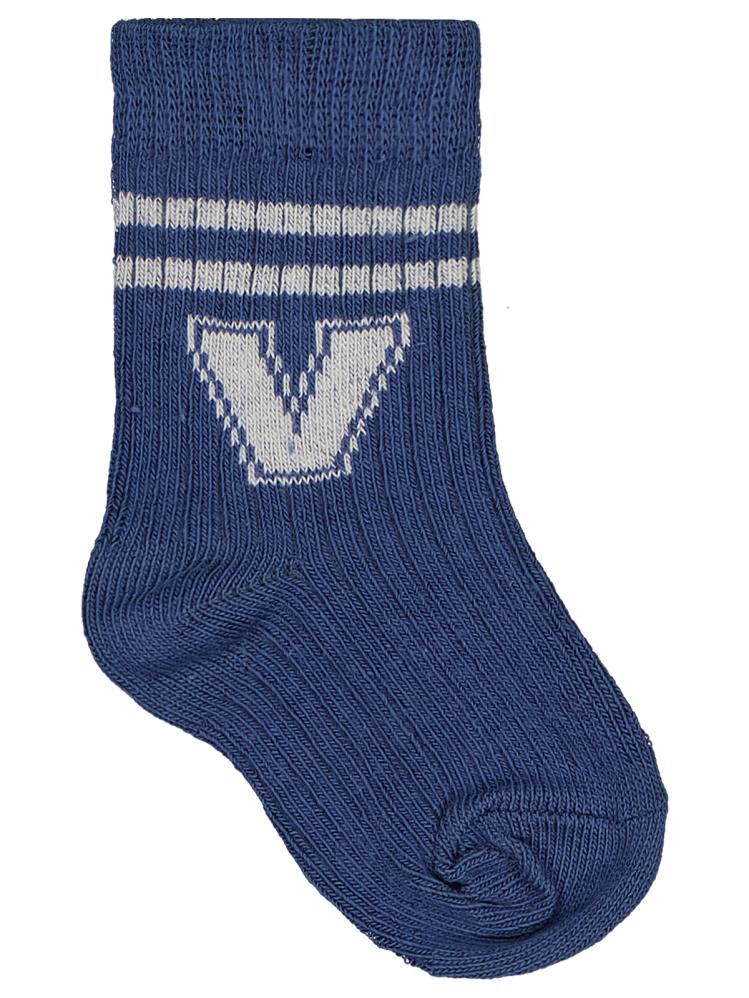 Civil Baby CVL 3'lü 6-18 Ay Bebek Erkek Çorap Set