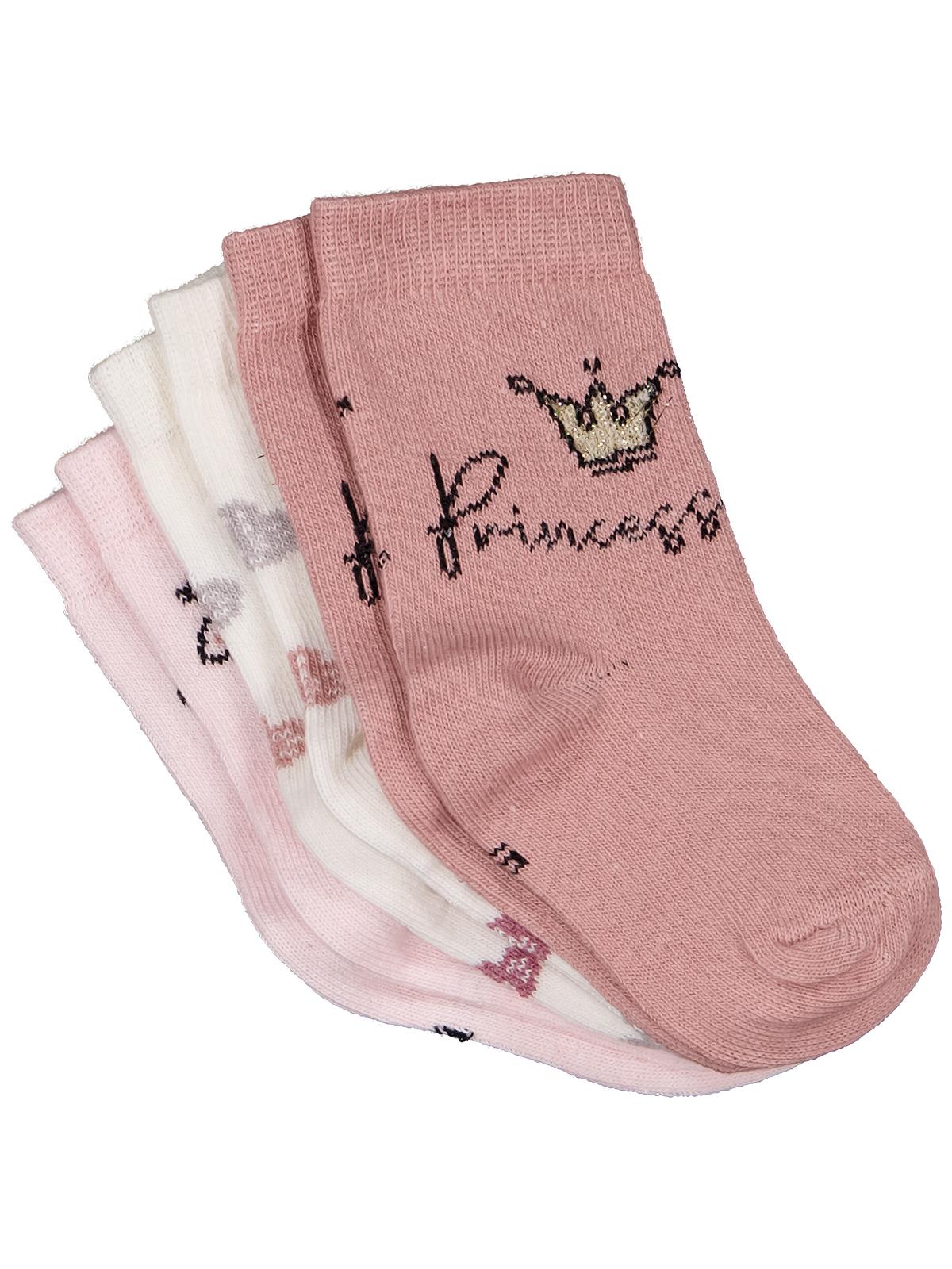 Civil Baby Princess 3'lü 6-18 Ay Bebek Kız Çorap Set