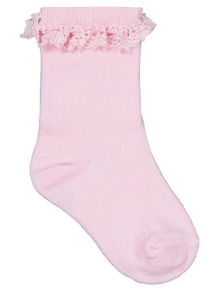 Civil Baby Fırfır Aksesuar 3'lü 6-18 Ay Bebek Kız Çorap Set