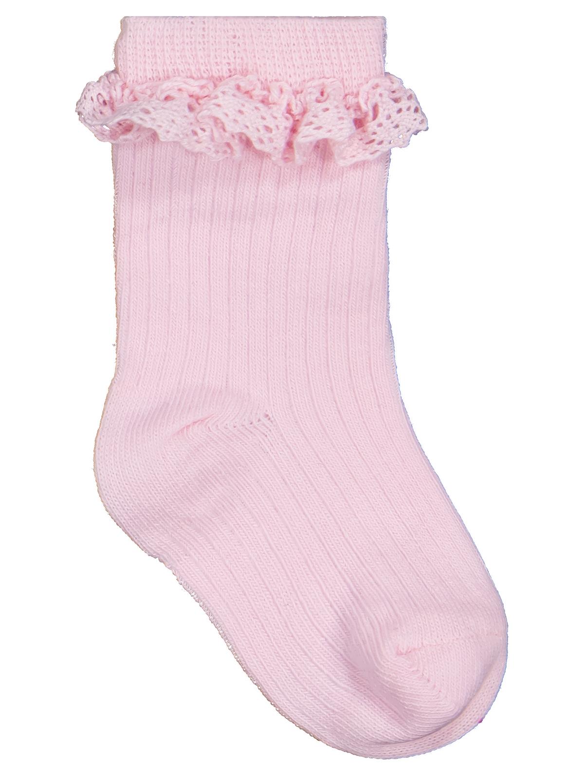 Civil Baby Fırfır Aksesuar 3'lü 6-18 Ay Bebek Kız Çorap Set