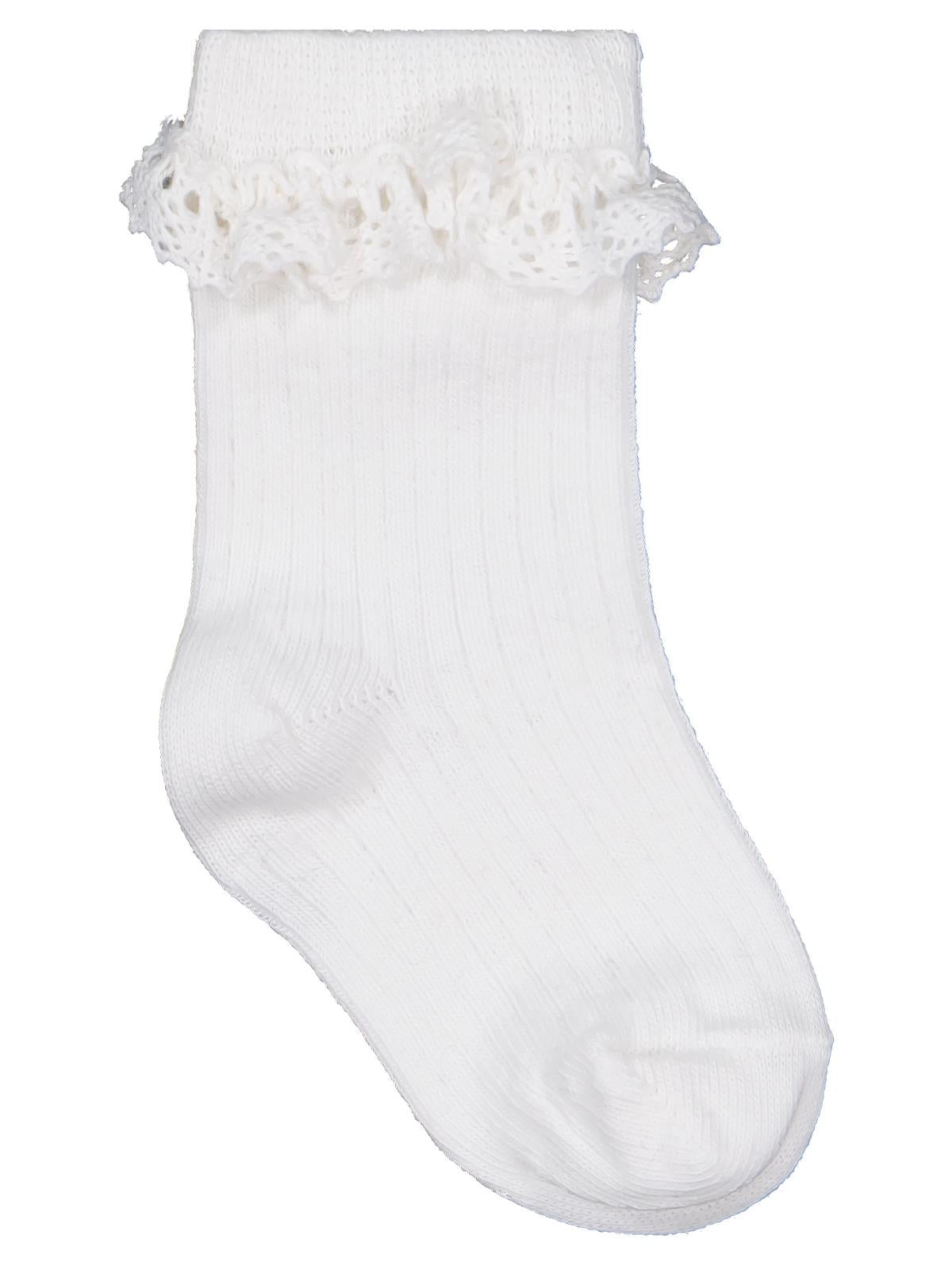 Civil Baby Fırfır Aksesuar 3'lü 6-18 Ay Bebek Kız Çorap Set