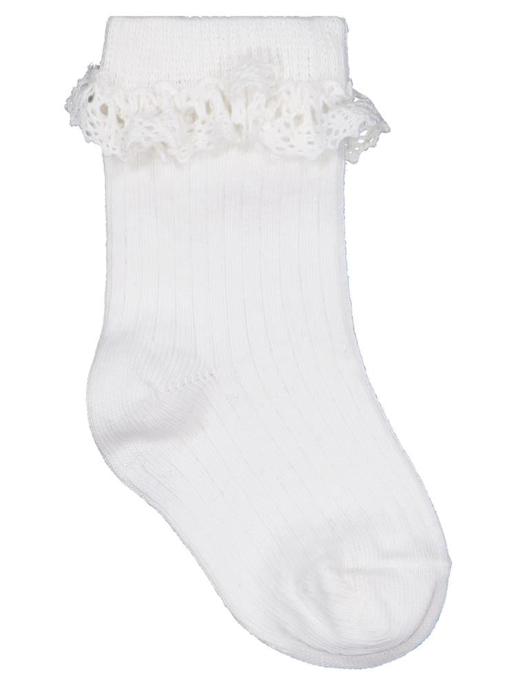 Civil Baby Fırfır Aksesuar 3'lü 6-18 Ay Bebek Kız Çorap Set