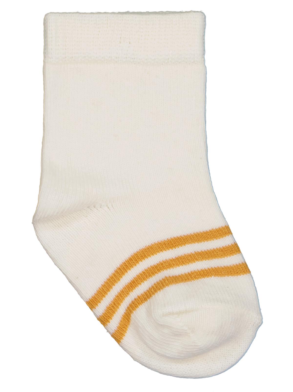 Civil Baby Basic Çizgili 3'lü 6-18 Ay Bebek Erkek Çorap Set