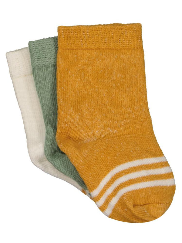 Civil Baby Basic Çizgili 3'lü 6-18 Ay Bebek Erkek Çorap Set