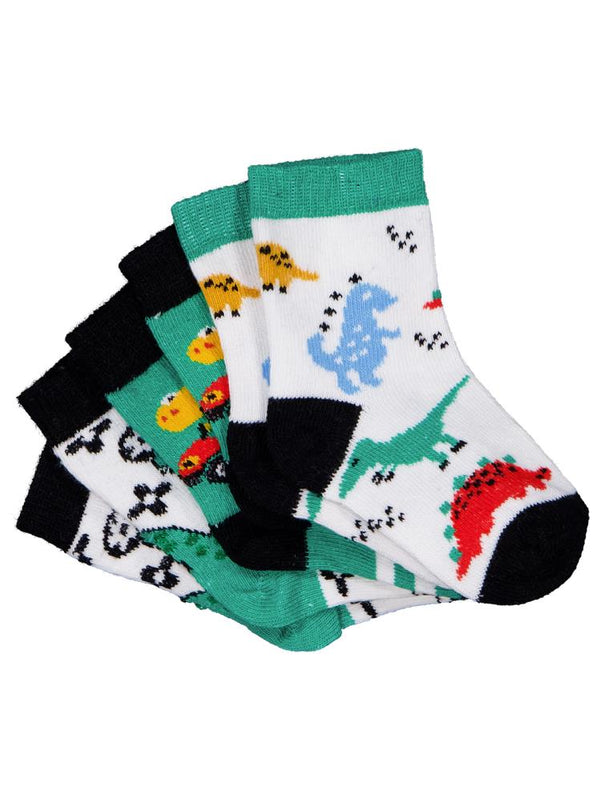 Civil Baby Dinazor 3'lü 6-18 Ay Bebek Erkek Çorap Set