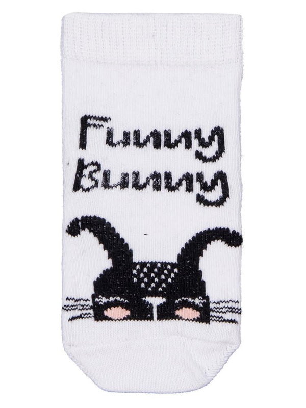 Civil Baby Funny Bunny 3'lü 6-18 Ay Bebek Kız Çorap Set