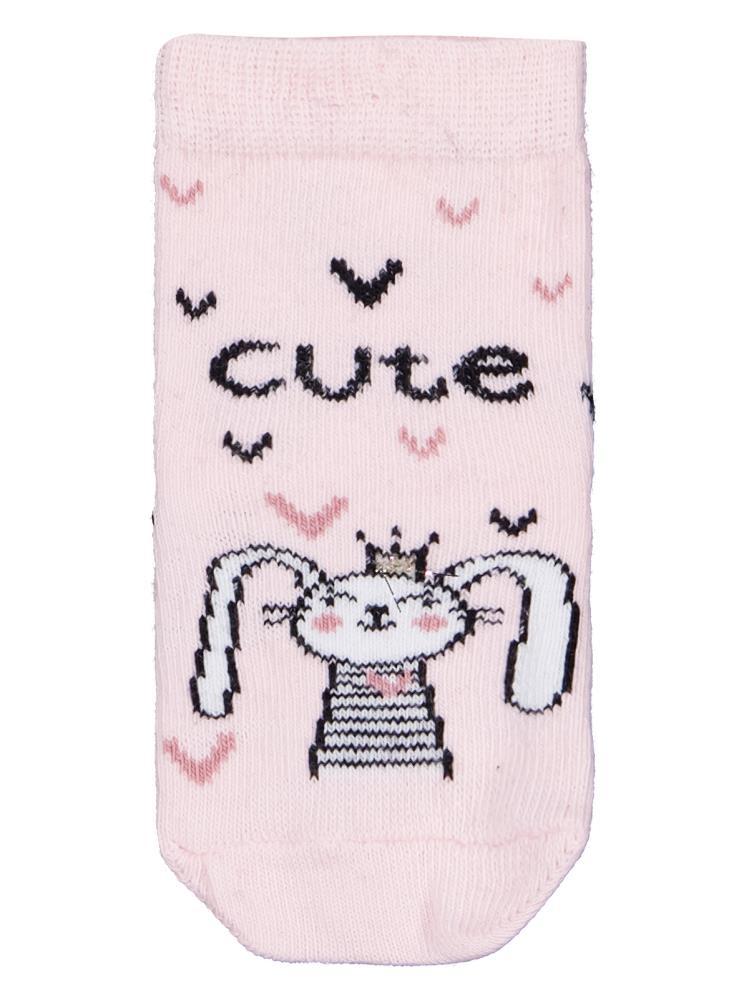 Civil Baby Funny Bunny 3'lü 6-18 Ay Bebek Kız Çorap Set