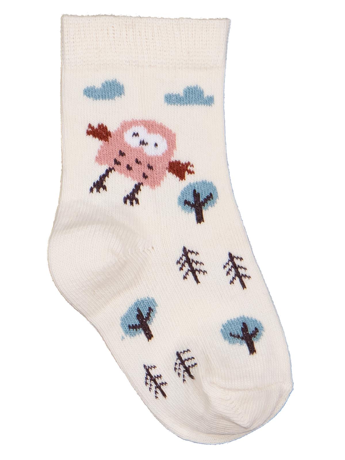 Civil Baby Cute Bird 3'lü 6-18 Ay Bebek Kız Çorap Set