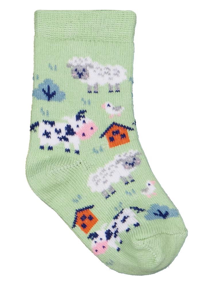 Civil Baby Farm 3'lü 6-18 Ay Bebek Erkek Çorap Set