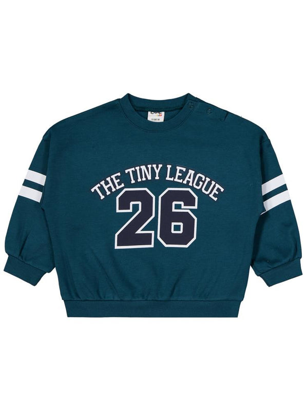 Civil Baby He Tıny League Baskılı 6-18 Ay Takım - Yeşil