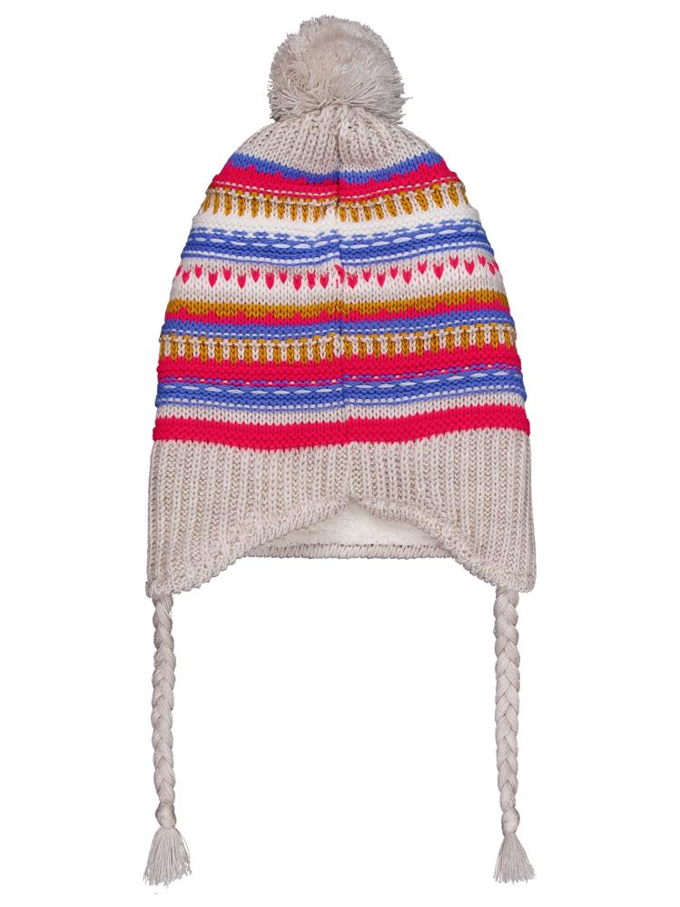 Civil Girls 2-5 Yaş Atkı Bere Eldiven Set - Bej