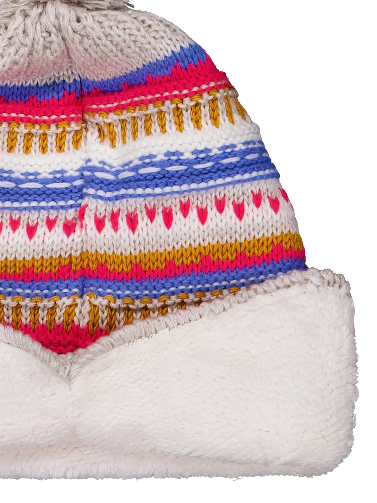 Civil Girls 2-5 Yaş Atkı Bere Eldiven Set - Bej