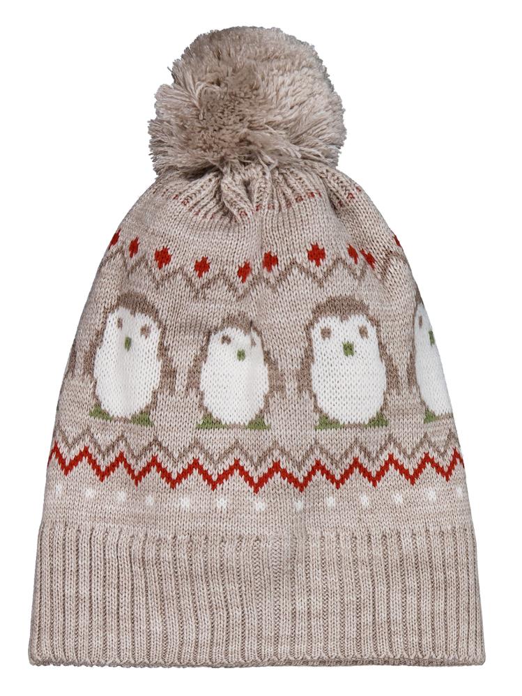 Civil Baby 6-18 Ay Atkı Bere Eldiven Set - Bej