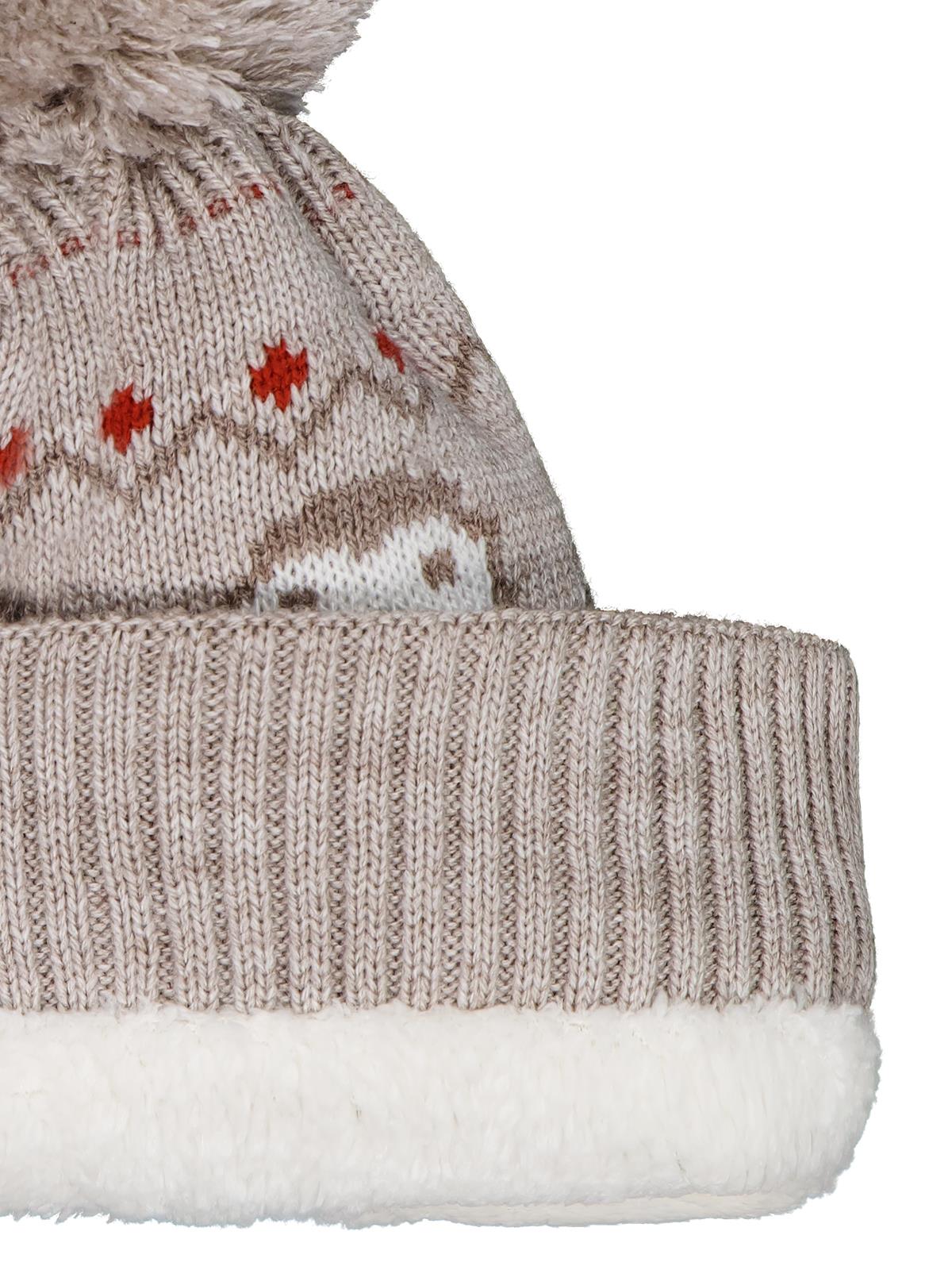 Civil Baby 6-18 Ay Atkı Bere Eldiven Set - Bej