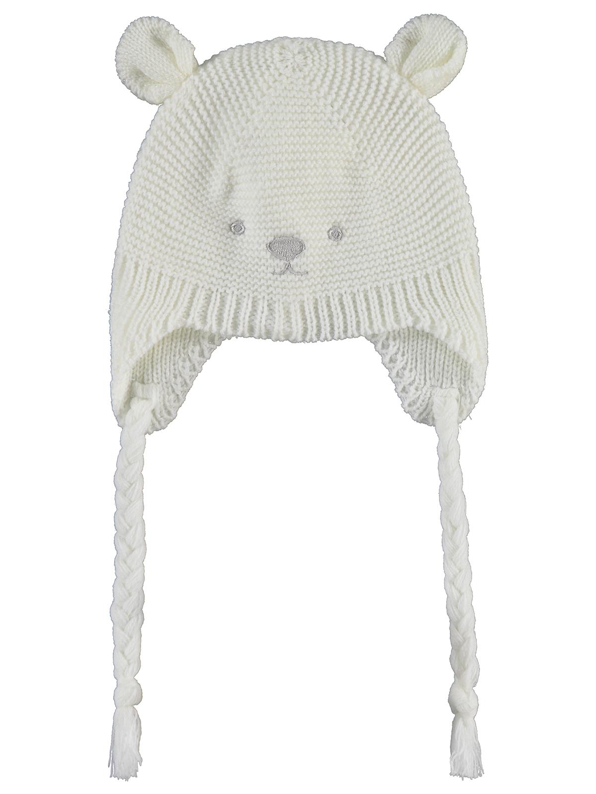 Civil Baby 6-18 Ay Atkı Bere Eldiven Set - Ekru