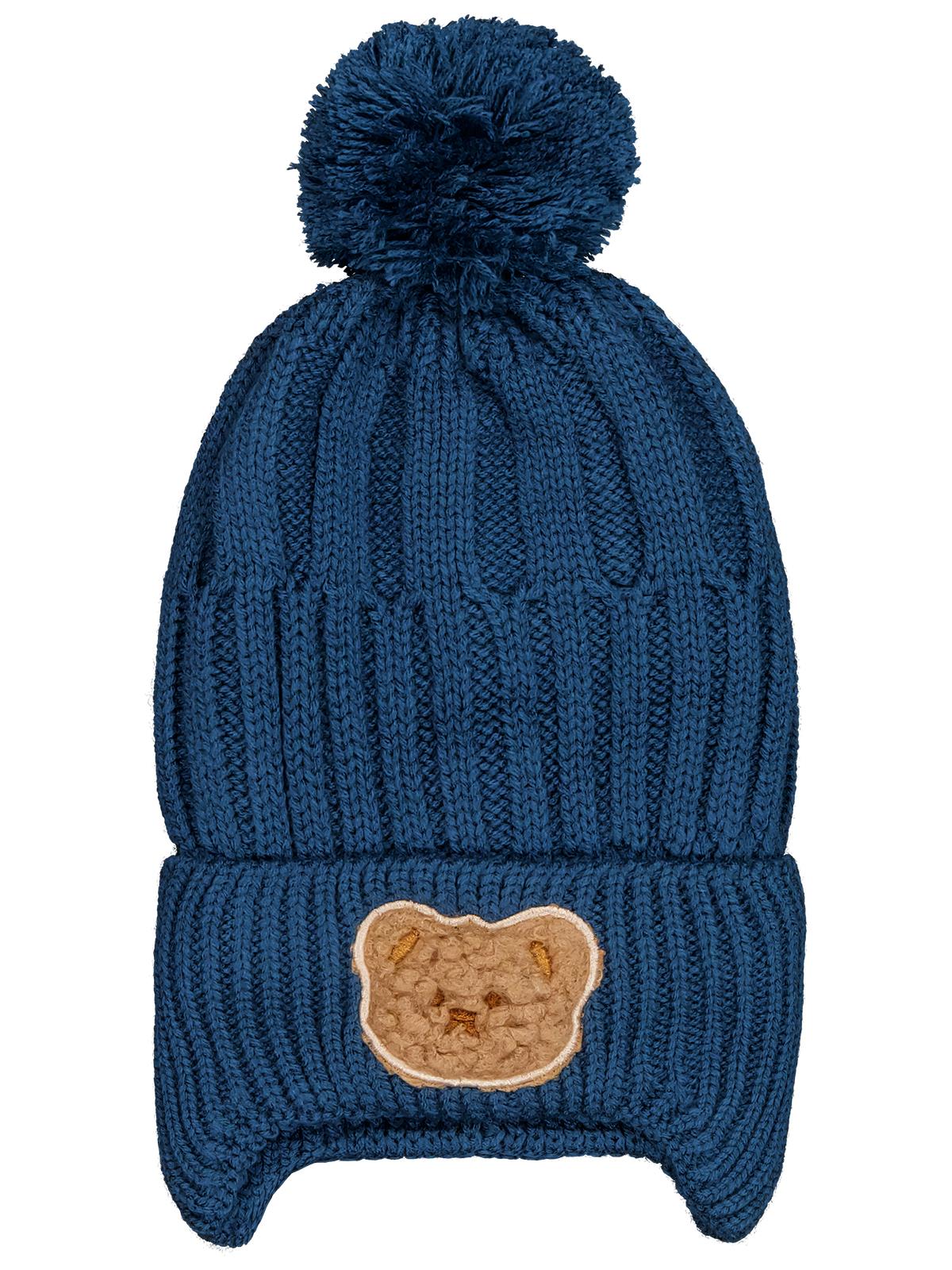 Civil Baby 6-18 Ay Atkı Bere Eldiven Set - Mavi