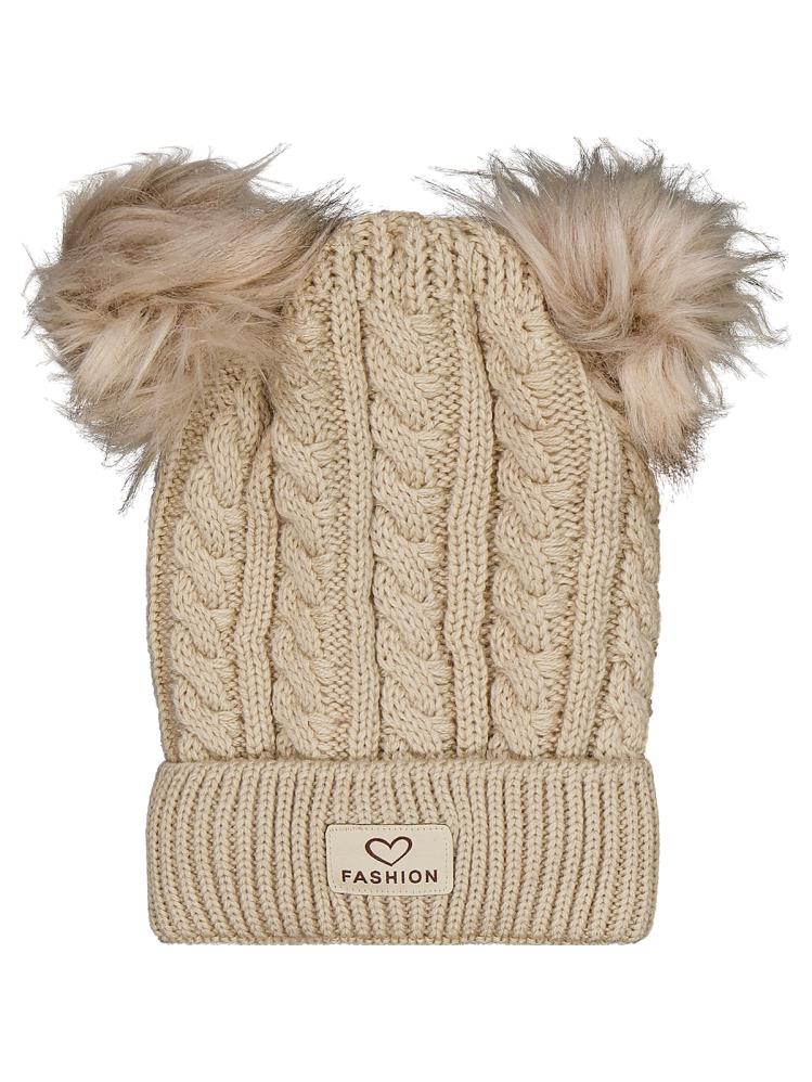 Civil Girls 6-9 Yaş Atkı Bere Eldiven Set - Bej