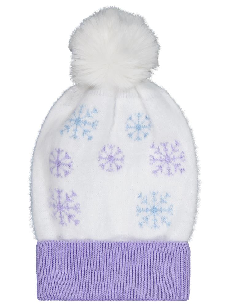 Civil Girls 2-5 Yaş Atkı Bere Eldiven Set - Beyaz