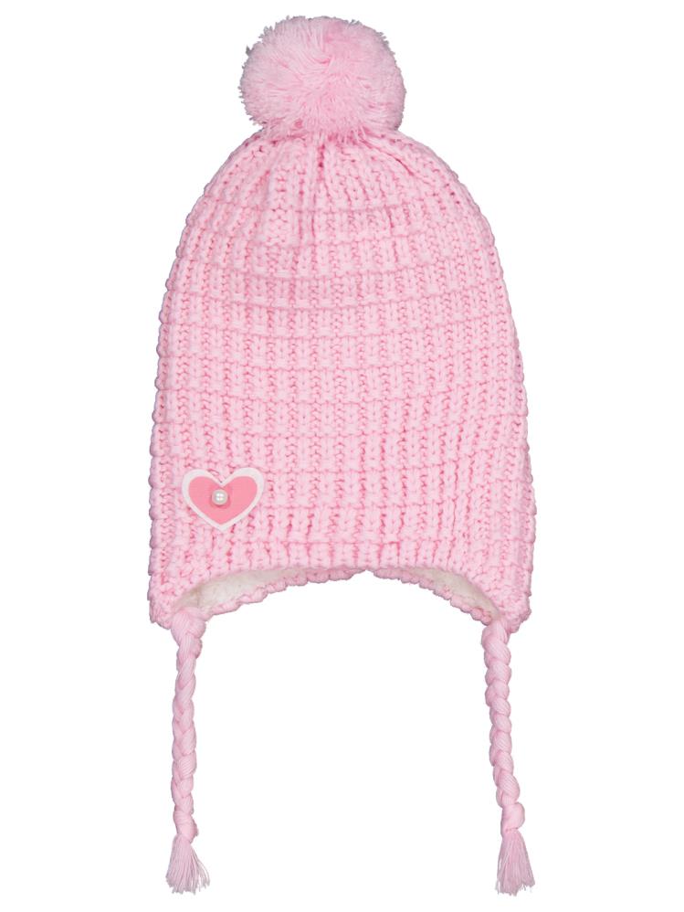 Civil Girls 2-5 Yaş Atkı Bere Eldiven Set - Pembe