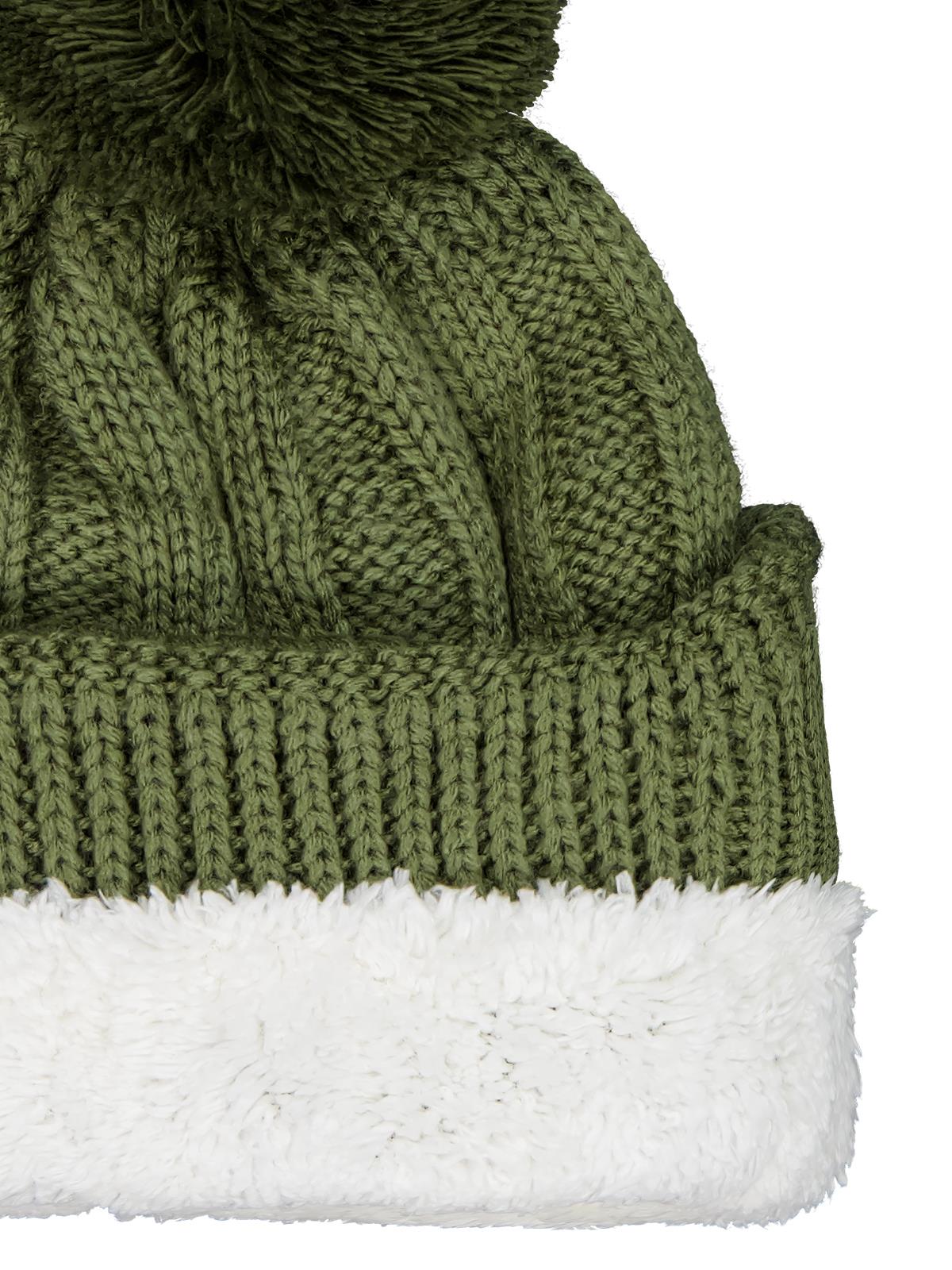 Civil Baby 6-18 Ay Atkı Bere Eldiven Set - Yeşil