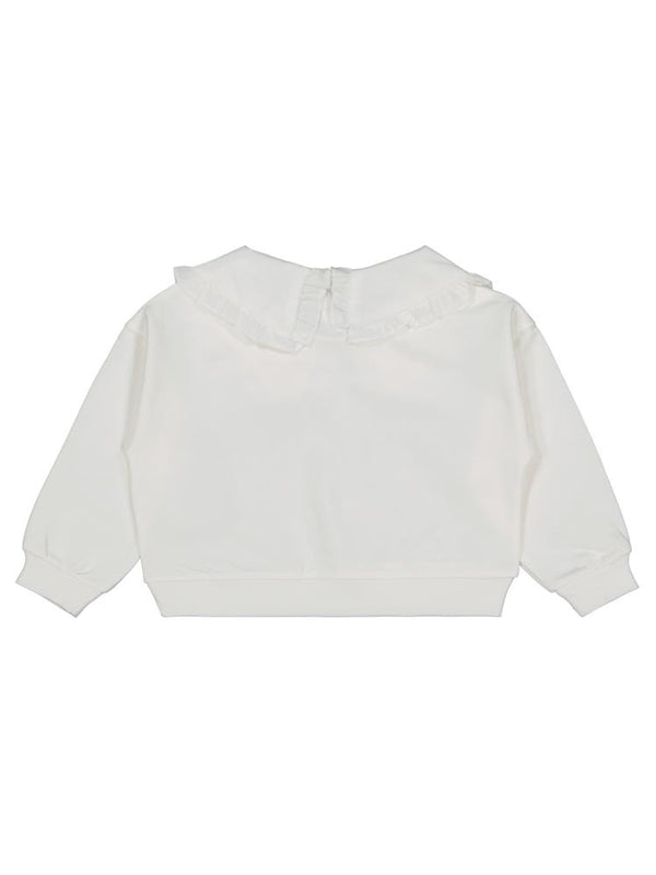 Civil Girls NewYork Baskılı 2-5 Yaş Sweatshirt - Ekru