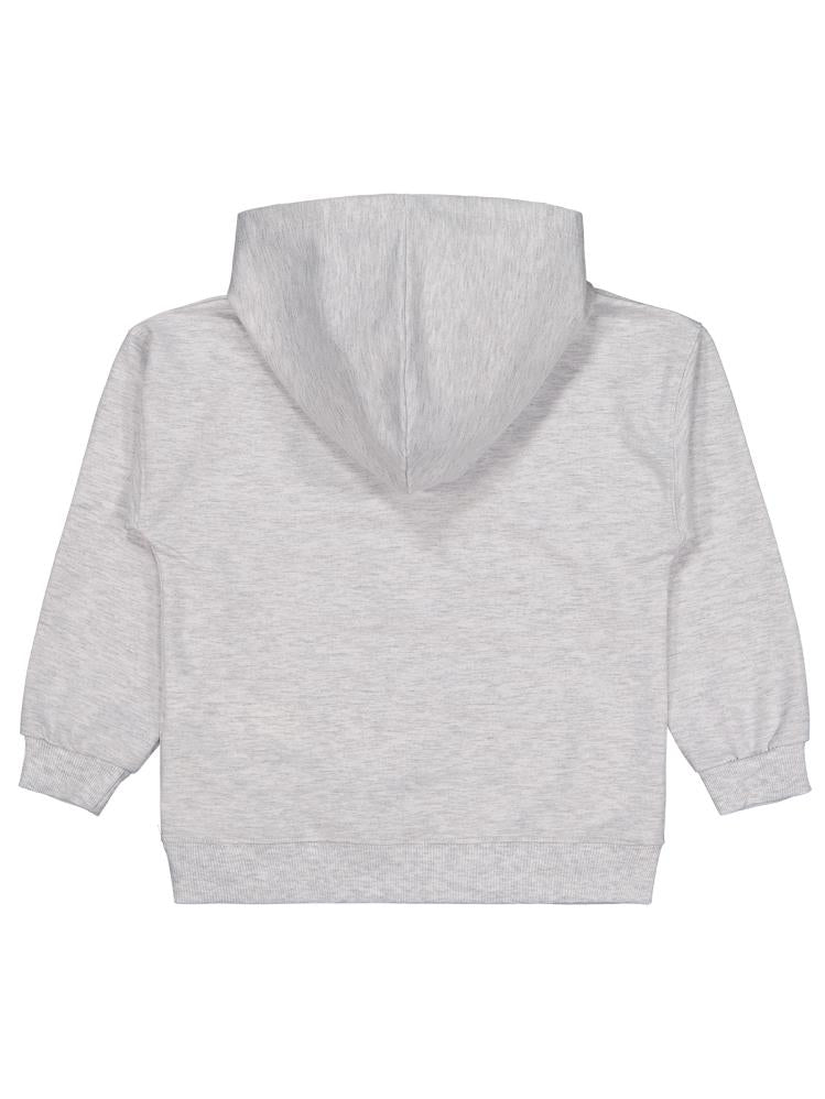 Civil Girls CALIFIRNIA Baskılı 6-9 Yaş Sweatshirt - Gri