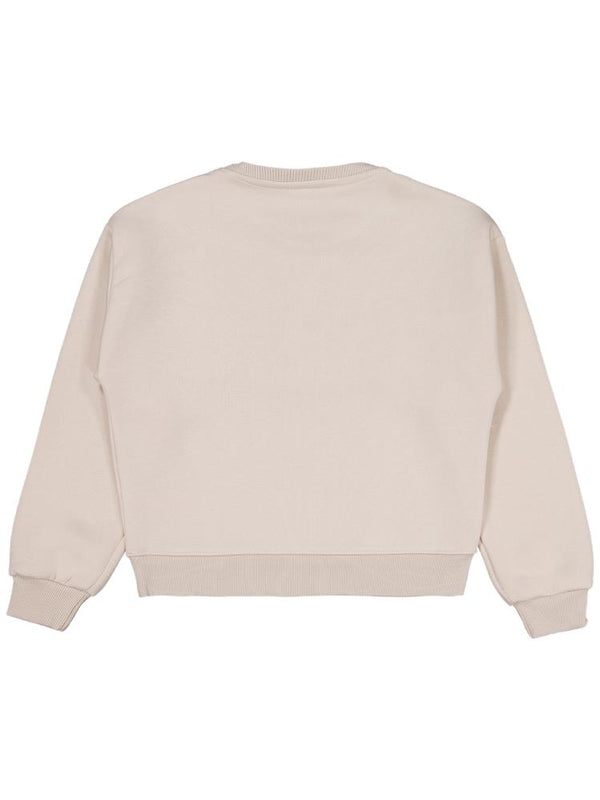 Civil Girls Püsküllü 10-13 Yaş Sweatshirt - Bej