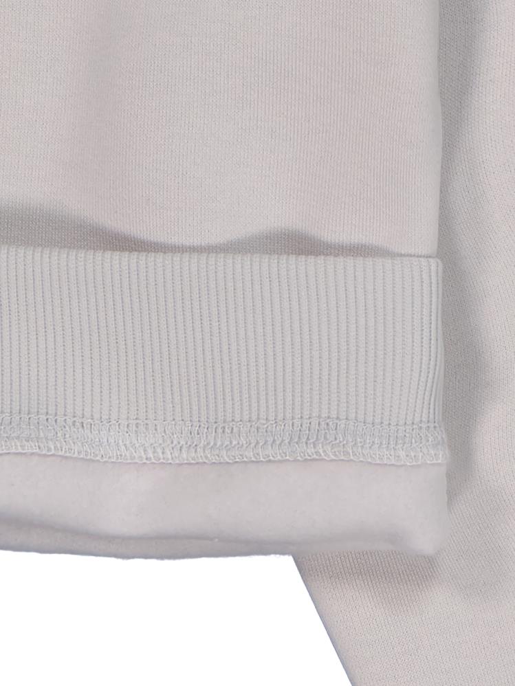 Civil Girls STAR Baskılı 6-9 Yaş Sweatshirt - Gri