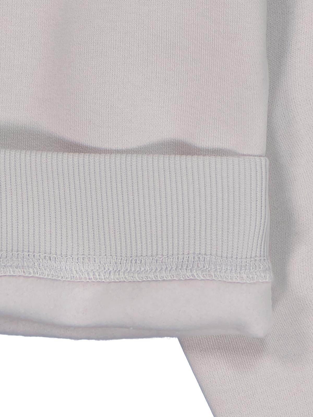 Civil Kız Çocuk STAR Baskılı Sweatshirt | 3 İp Uzun Kol Bisiklet Yaka | Okul Kreş ve Günlük Kullanım - Gri