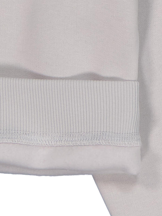 Civil Kız Çocuk STAR Baskılı Sweatshirt | 3 İp Uzun Kol Bisiklet Yaka | Okul Kreş ve Günlük Kullanım - Gri