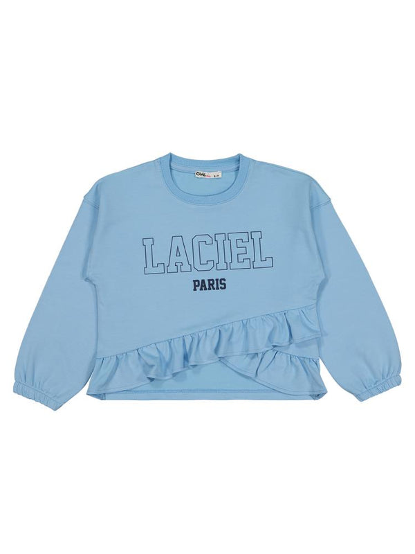 Civil Girls LACIEL Baskılı 6-9 Yaş Eşofman Takımı - Mavi