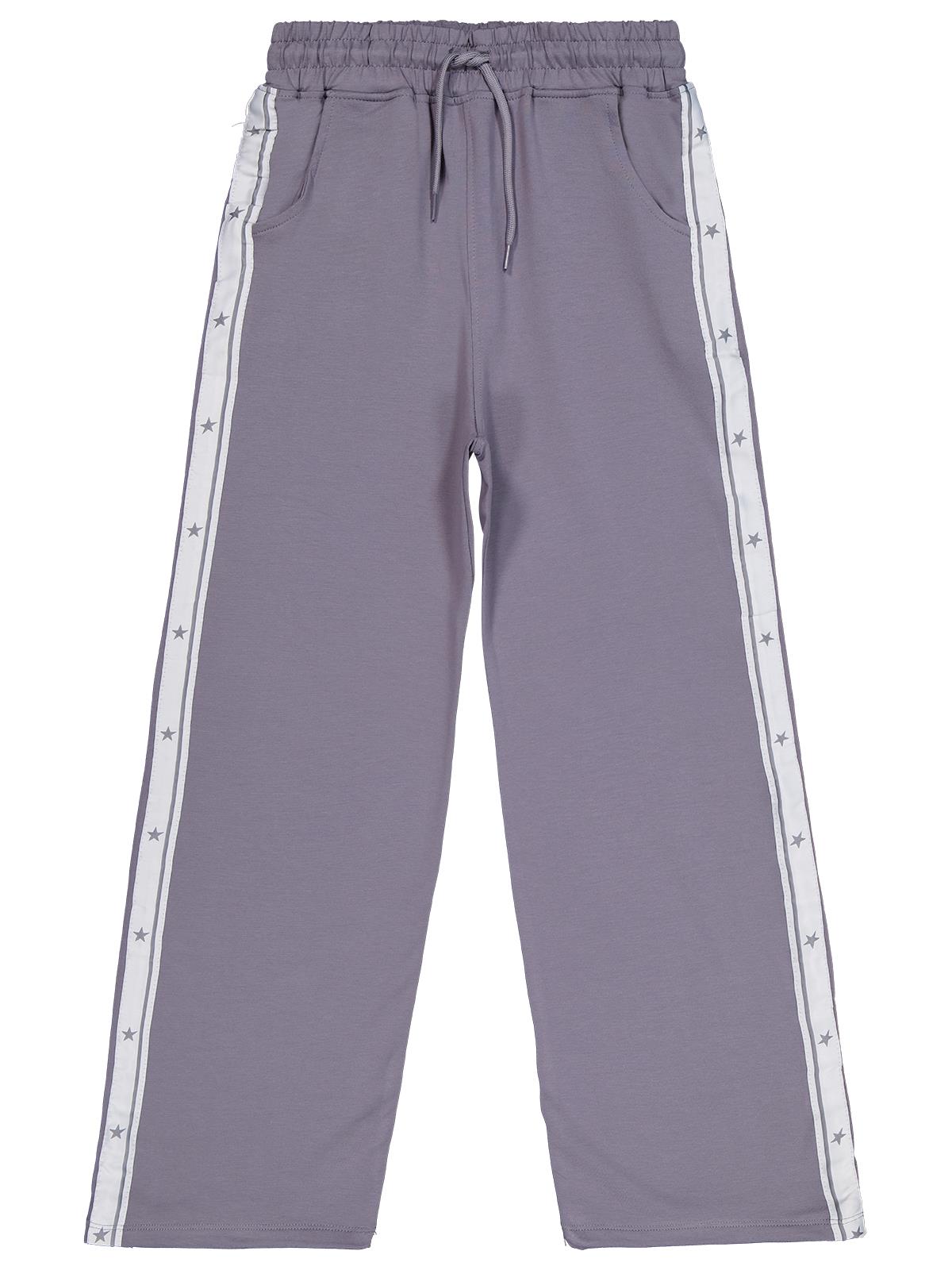 Civil Girls Yanı Şeritli 10-13 Yaş Eşofman Altı - Gri