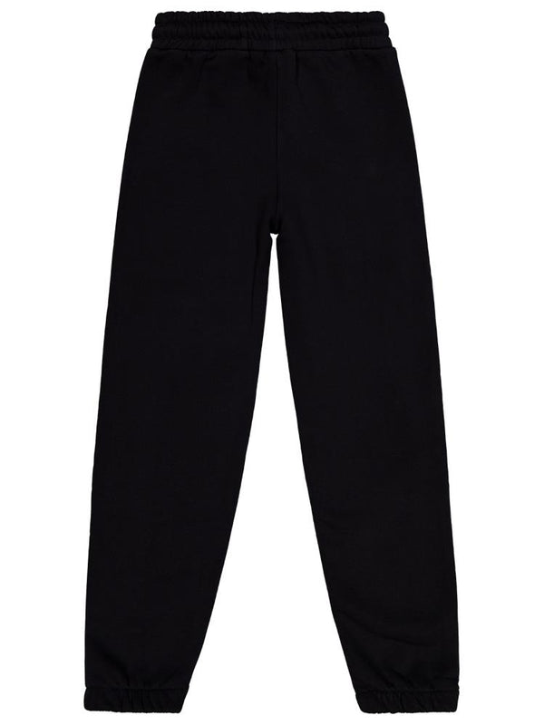 Civil Girls Cepli Yazı Baskılı 10-13 Yaş Eşofman Altı - Siyah