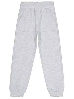 Civil Girls Önü Cepli 6-9 Yaş Eşofman Altı - Gri