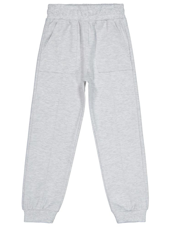 Civil Girls Önü Cepli 6-9 Yaş Eşofman Altı - Gri