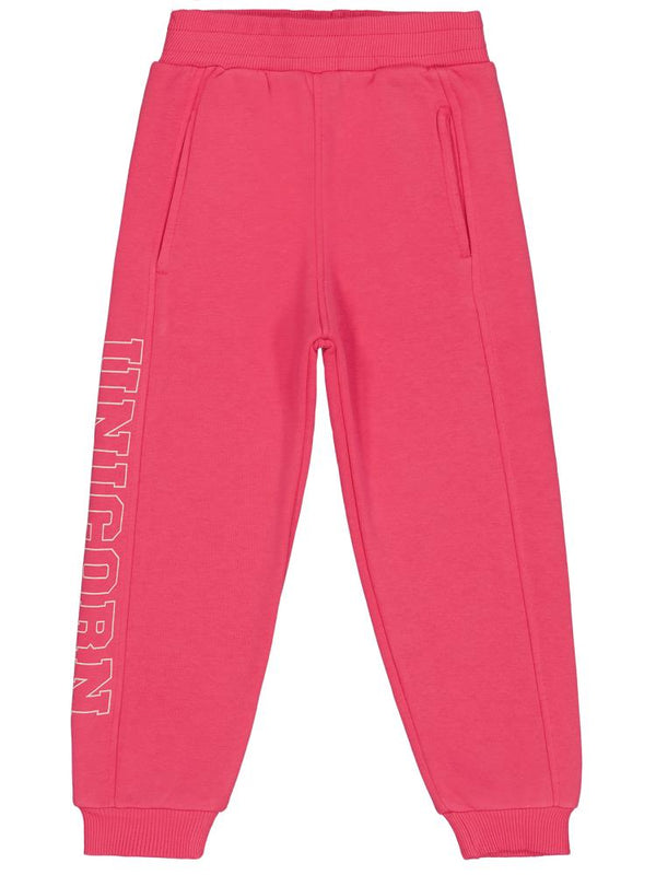 Civil Girls UNİCORN Baskılı 2-5 Yaş Eşofman Altı - Pembe