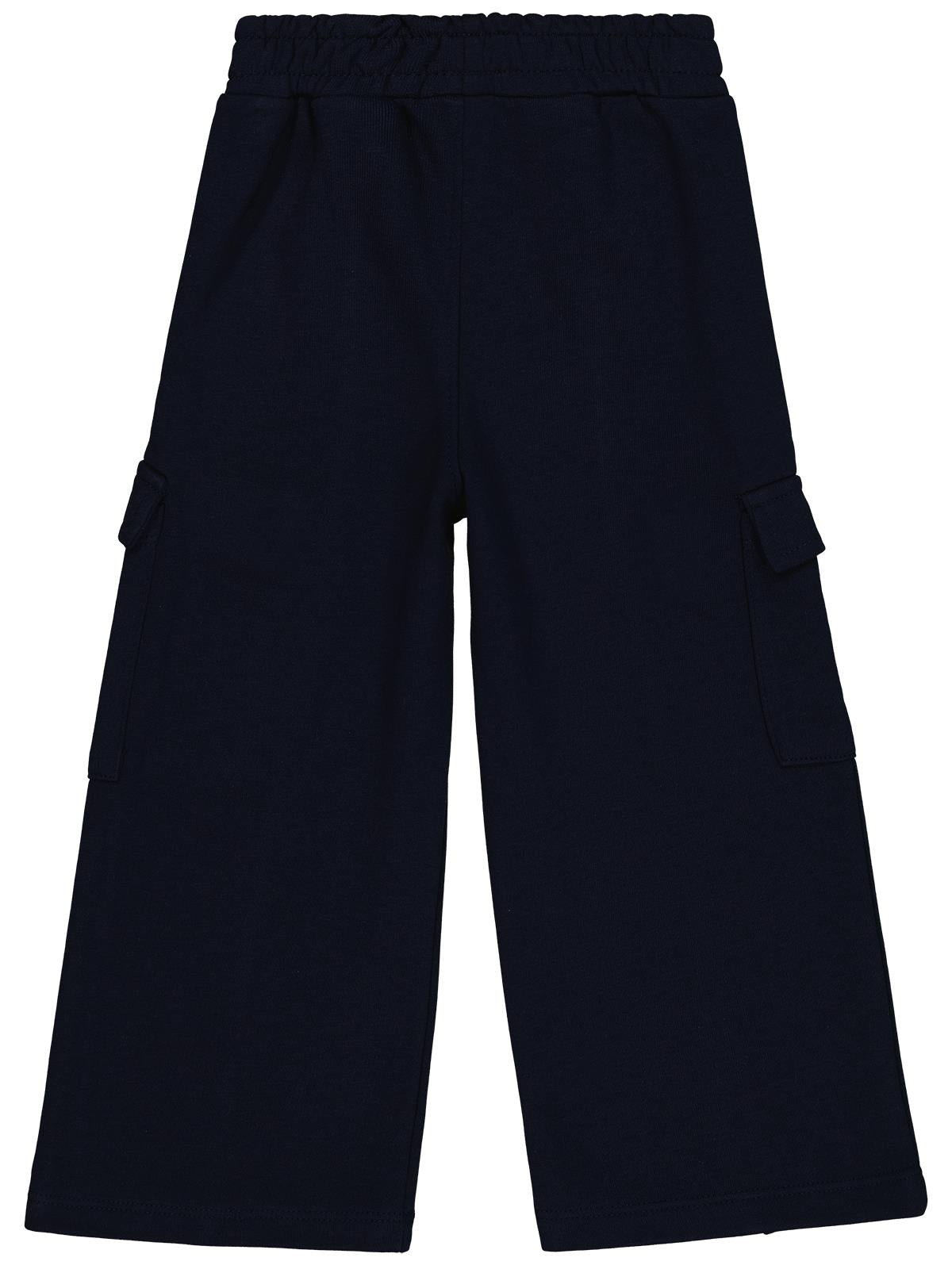 Civil Girls Kargo Cepli 2-5 Yaş Eşofman Altı - Lacivert