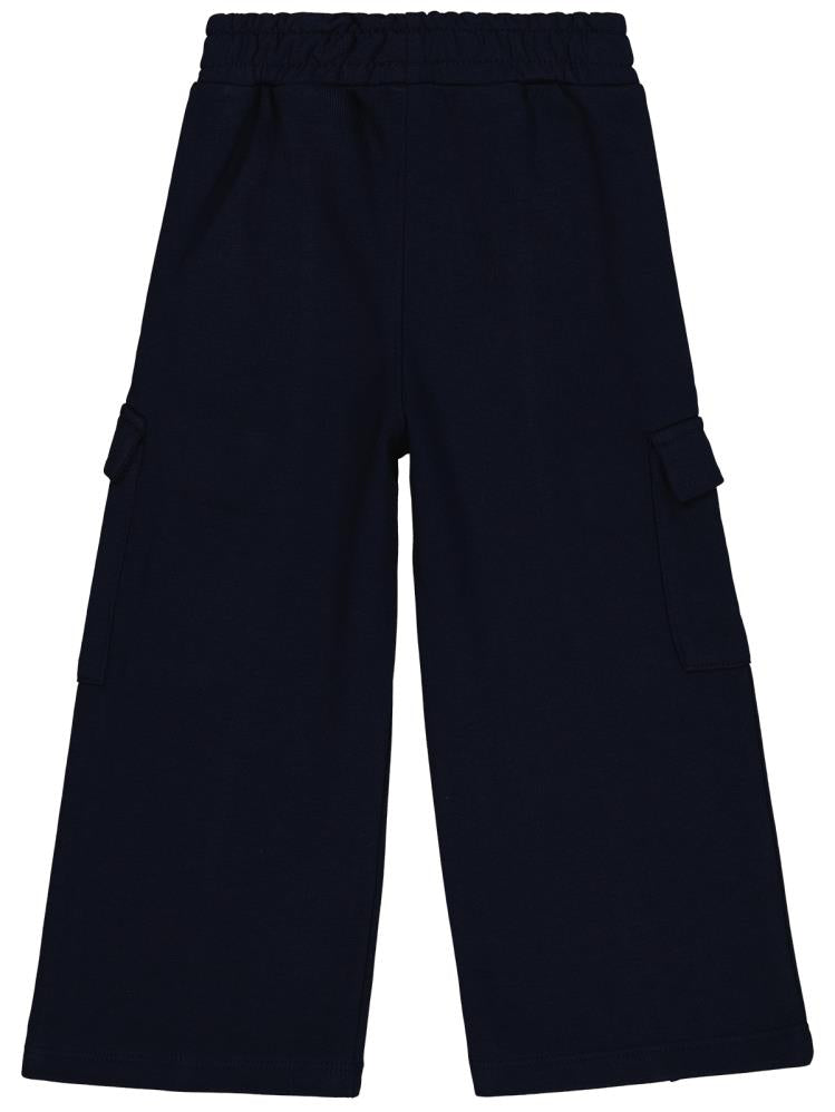 Civil Girls Kargo Cepli 2-5 Yaş Eşofman Altı - Lacivert