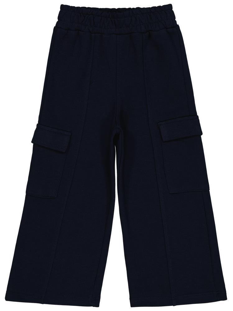 Civil Girls Kargo Cepli 2-5 Yaş Eşofman Altı - Lacivert