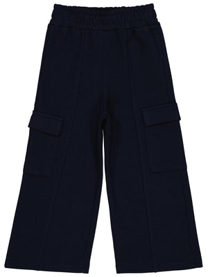 Civil Girls Kargo Cepli 2-5 Yaş Eşofman Altı - Lacivert