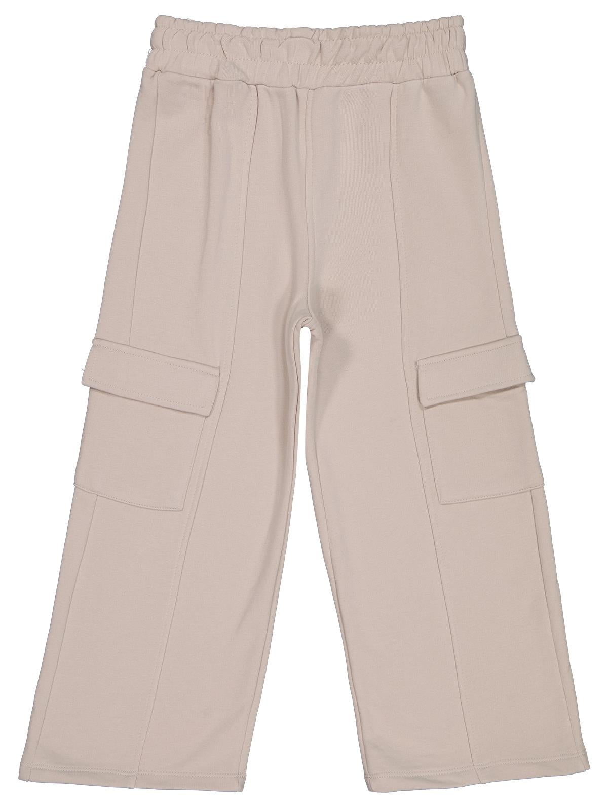 Civil Girls Kargo Cepli 6-9 Yaş Eşofman Altı - Gri