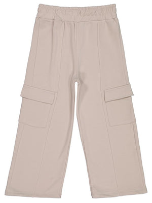 Civil Girls Kargo Cepli 6-9 Yaş Eşofman Altı - Gri