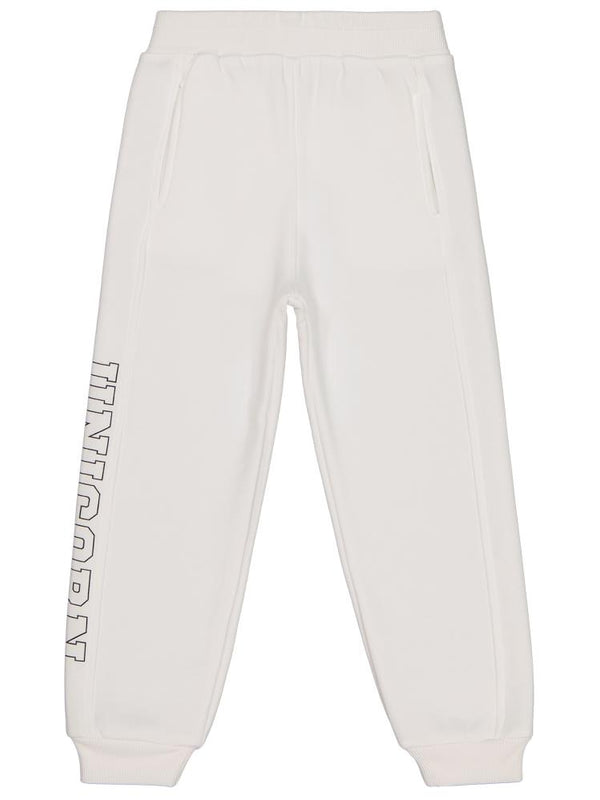 Civil Girls UNİCORN Baskılı 2-5 Yaş Eşofman Altı - Ekru