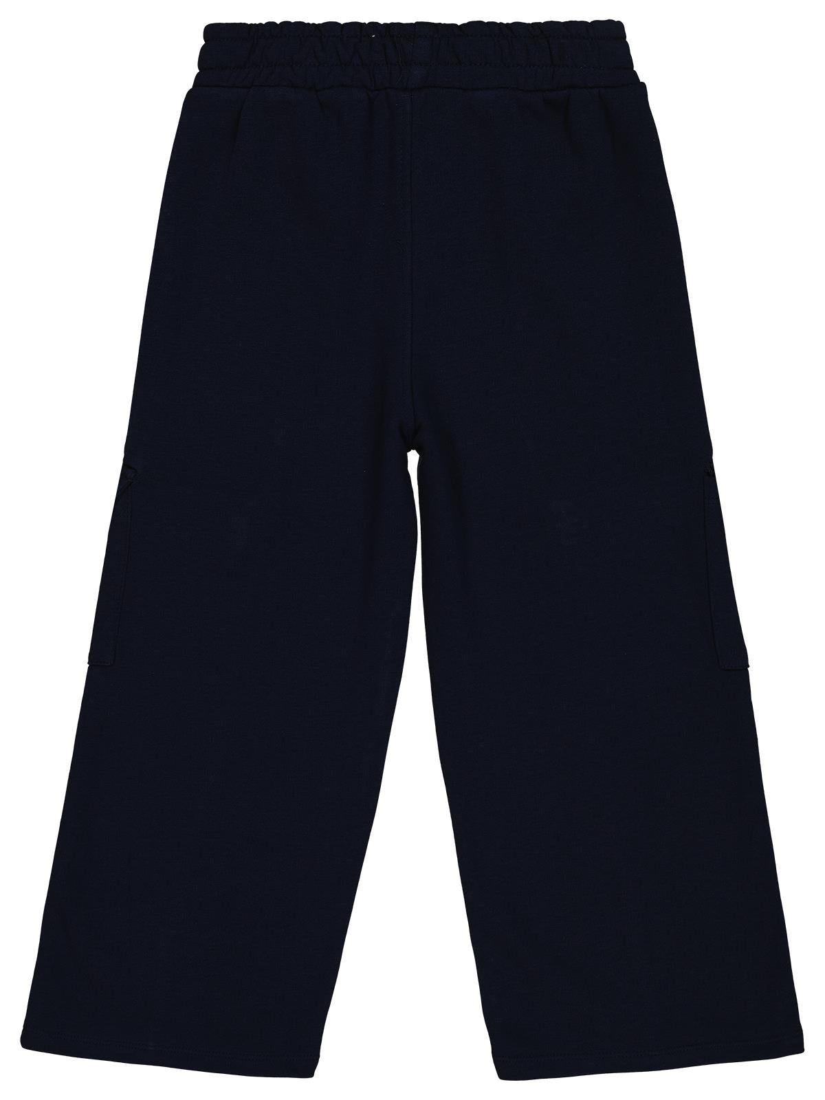 Civil Girls Kargo Cepli 6-9 Yaş Eşofman Altı - Lacivert