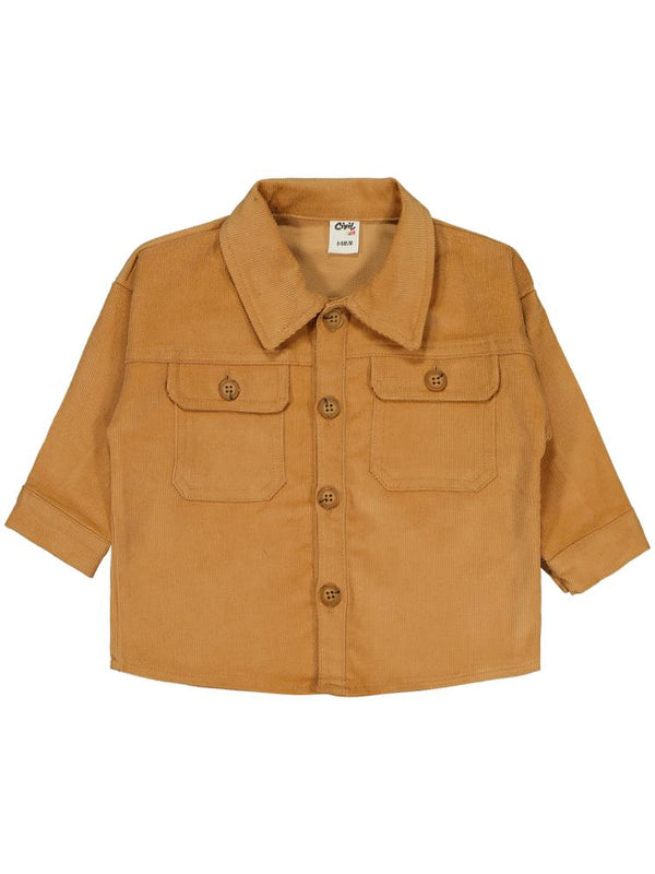 Civil Baby Basic 6-18 Ay Gömlek - Hardal