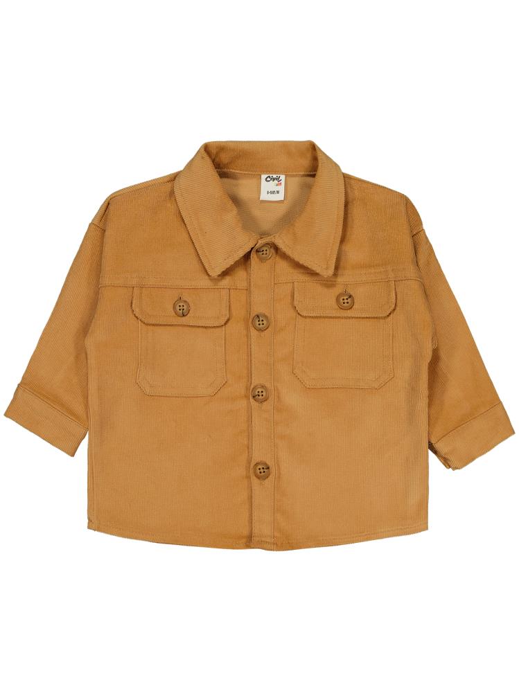 Civil Baby Basic 6-18 Ay Gömlek - Hardal