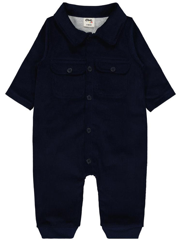 Civil Baby Yakalı 6-18 Ay Slopet - Lacivert