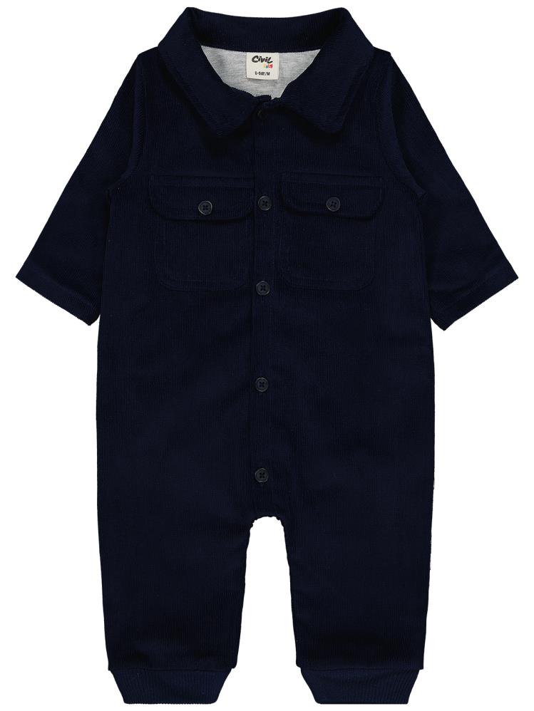 Civil Baby Yakalı 6-18 Ay Slopet - Lacivert